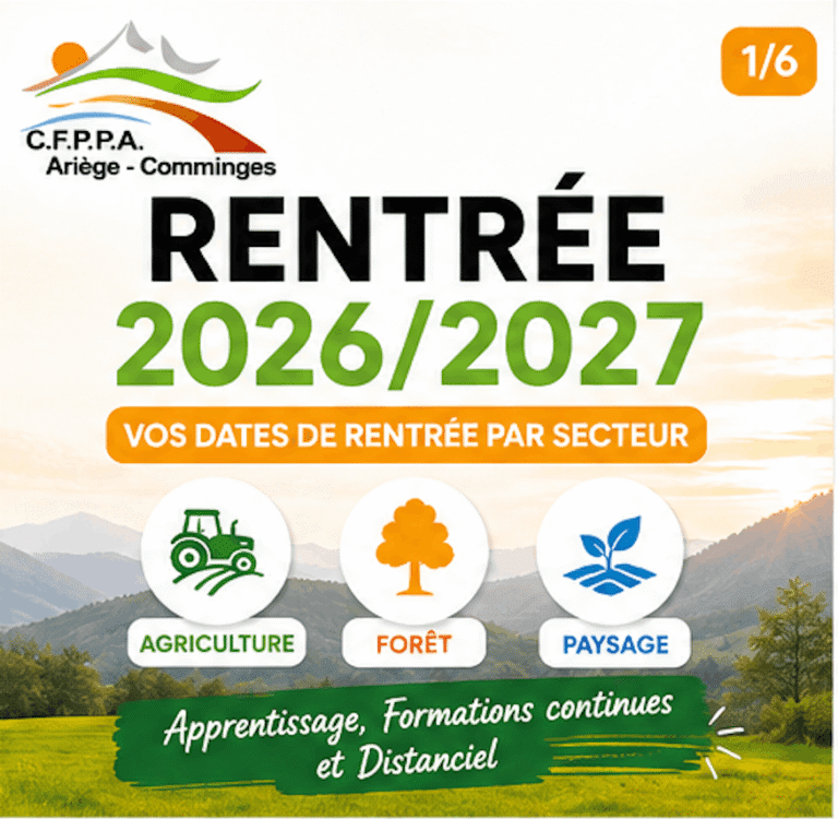 Rentrée 2026-2027